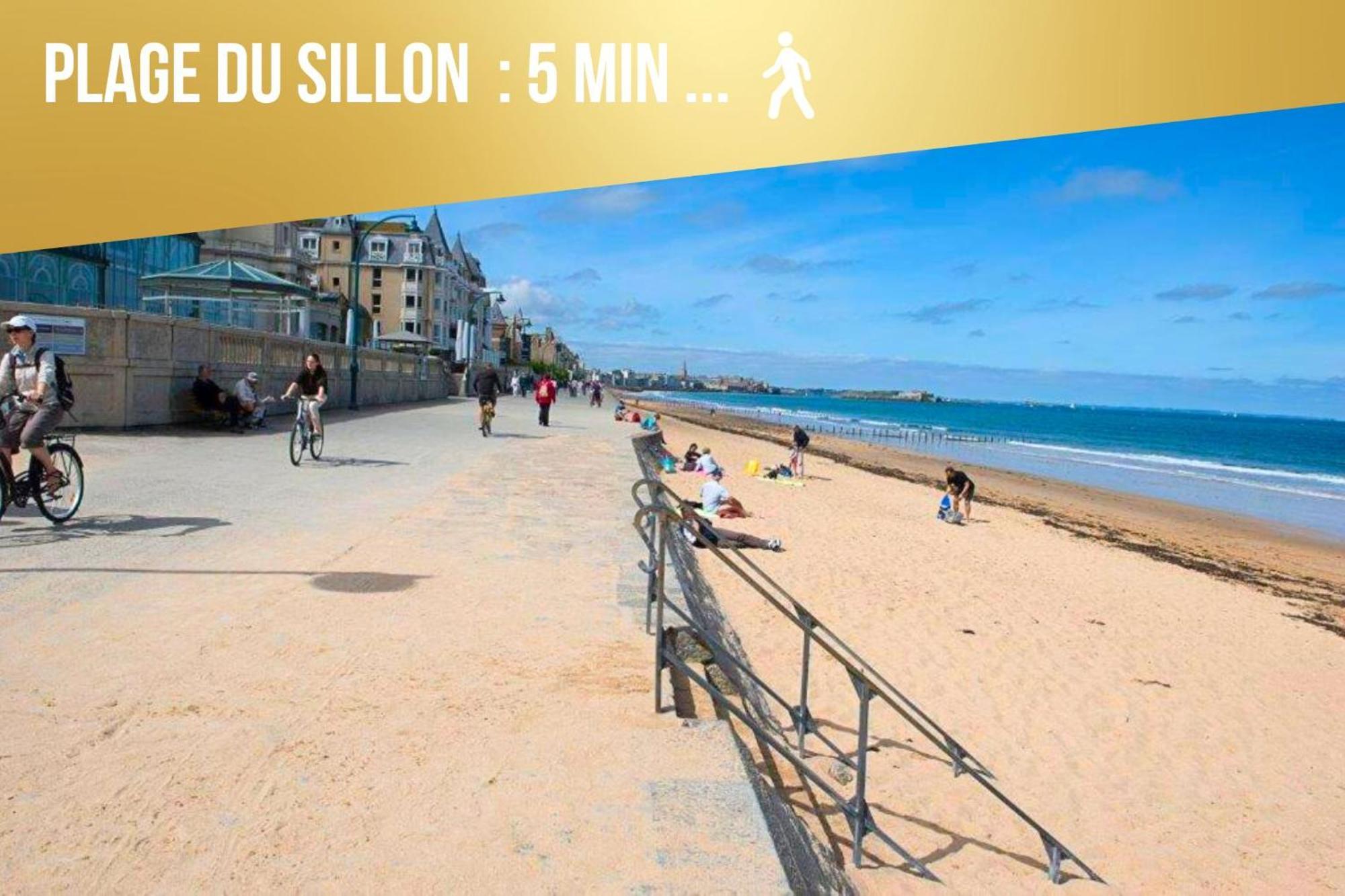 Layton - A 2 Min De La Plage, Du Sillon Et D'Intra Muros ! Apartment แซ็งต์มาโล ภายนอก รูปภาพ